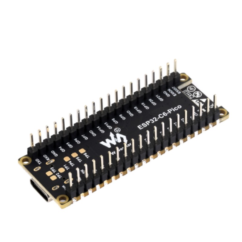 ESP32-C6-Pico-M พร้อมหมุดประสาน